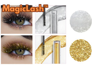 Violet Glitter Diamond Mascara Thick Shiny Eyelashes