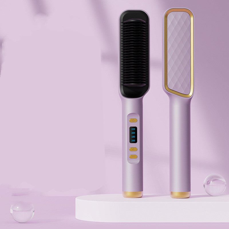 Multifunctional Comb-Anti-scalp Ion Straight Curling Tool
