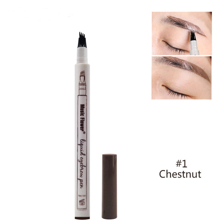 Waterproof Natural Four-claw Eyebrow Tattoo Pencil