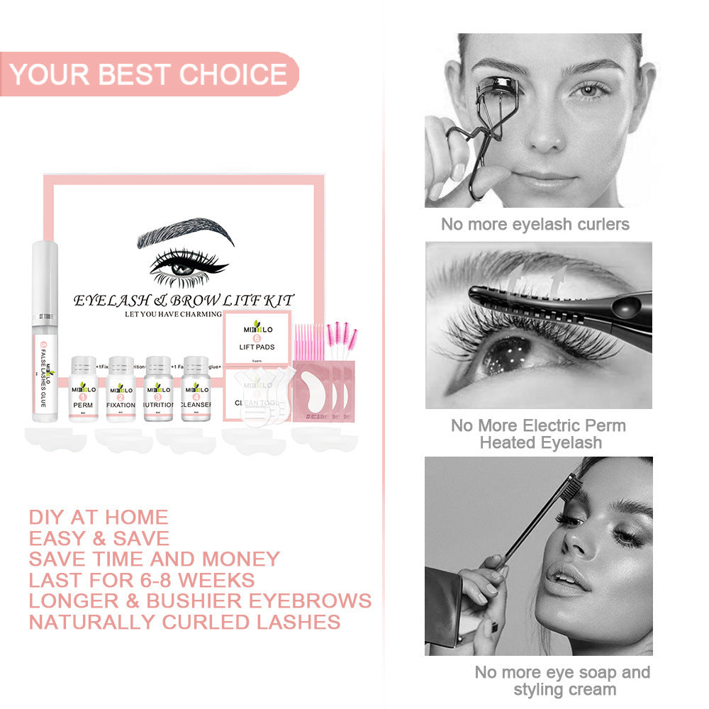 Eyelash scalding set-full eyebrows kit
