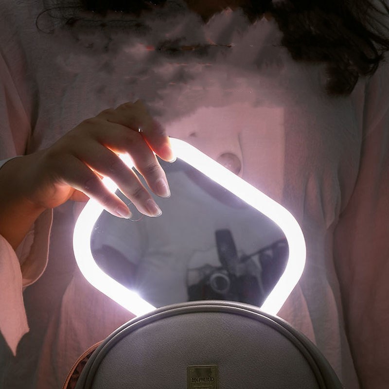 Makeup Dressing Mirror With LED High-Tech Beauty Tool