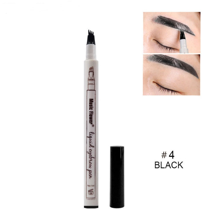 Waterproof Natural Four-claw Eyebrow Tattoo Pencil