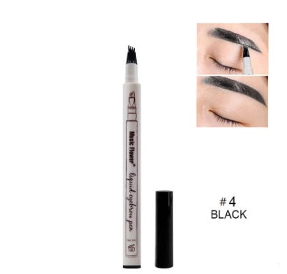Waterproof Natural Four-claw Eyebrow Tattoo Pencil