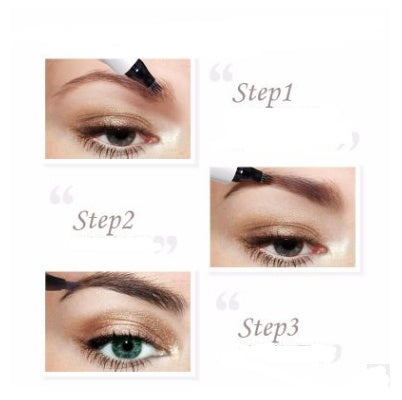 Waterproof Natural Four-claw Eyebrow Tattoo Pencil