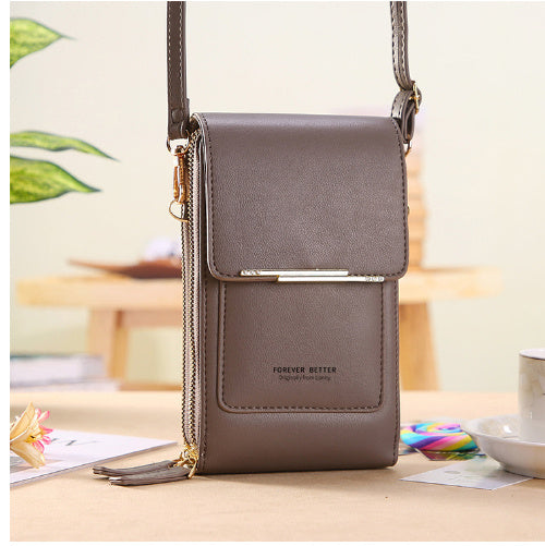 Touch Screen Mobile Cross Body Bag