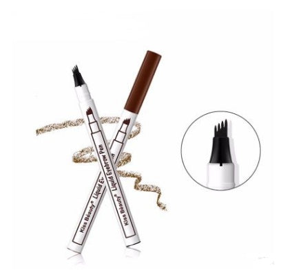 Waterproof Natural Four-claw Eyebrow Tattoo Pencil