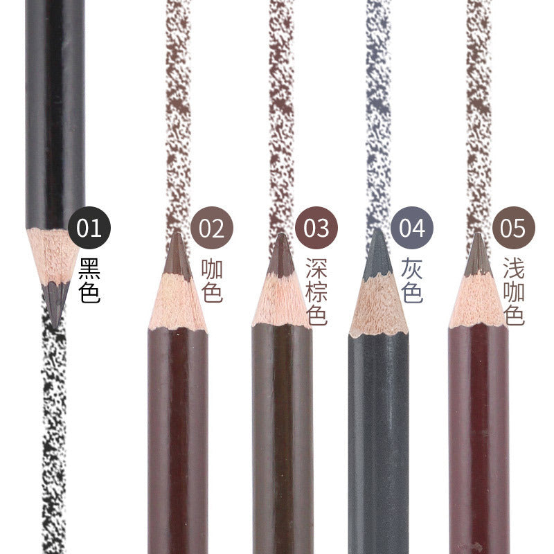 Yalaiyi Eyebrow Pencil Set,Waterproof,Distinct Look Wild Eyebrow Pencil