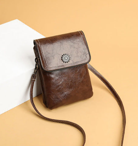 Simple Large Capacity Mini Cross Body Bag