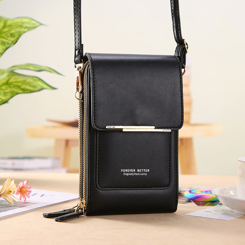 Touch Screen Mobile Cross Body Bag