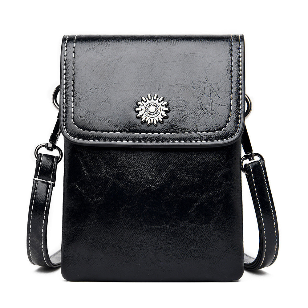 Simple Large Capacity Mini Cross Body Bag