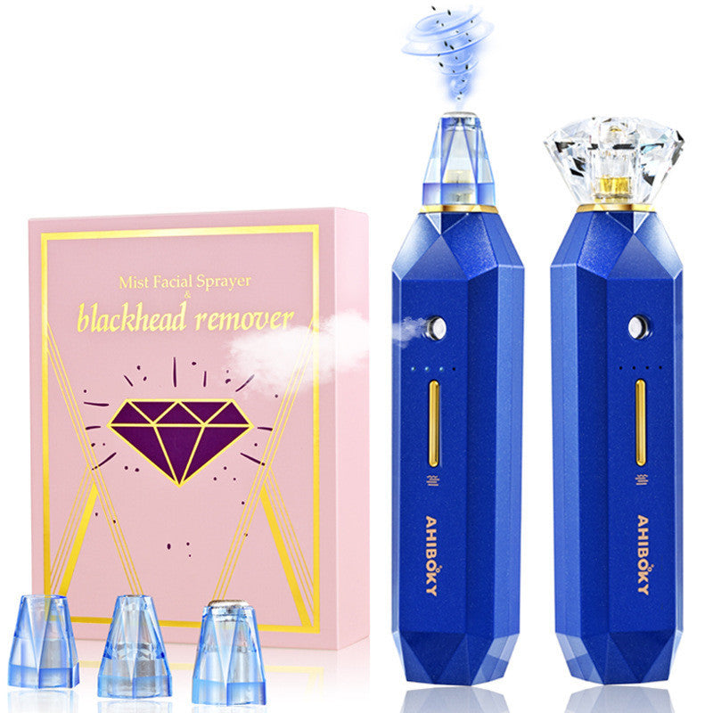 2-IN-1 Blackhead Remover Vacuum & Mist Facial Sprayer - New Beauty Tool