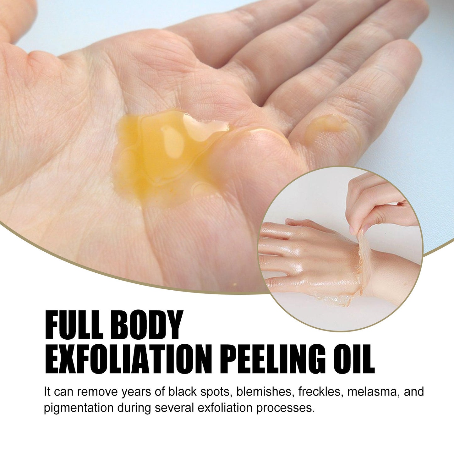 Delicate Brightening Body Cleaning Exfoliating Oil
