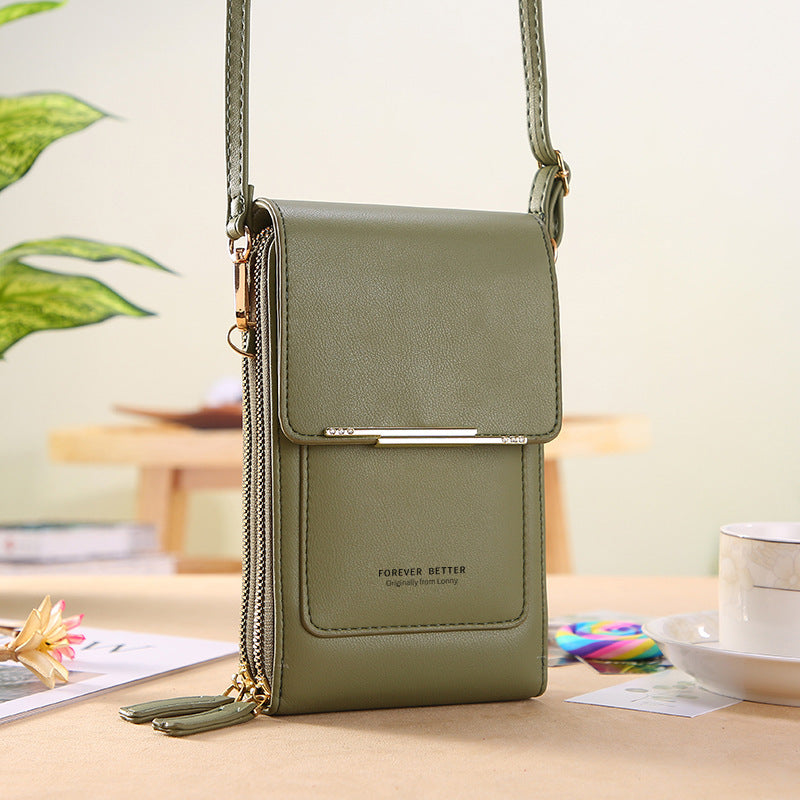 Touch Screen Mobile Cross Body Bag