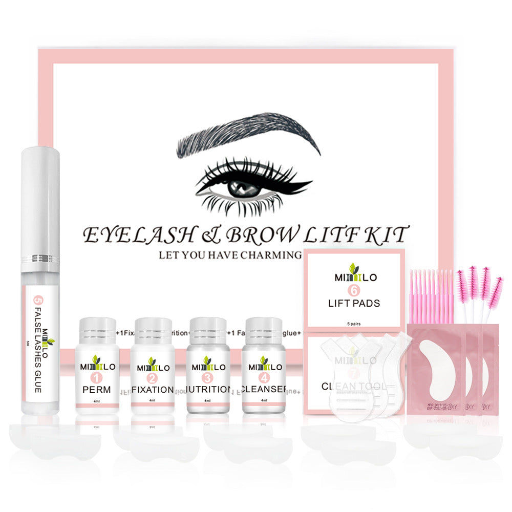 Eyelash scalding set-full eyebrows kit