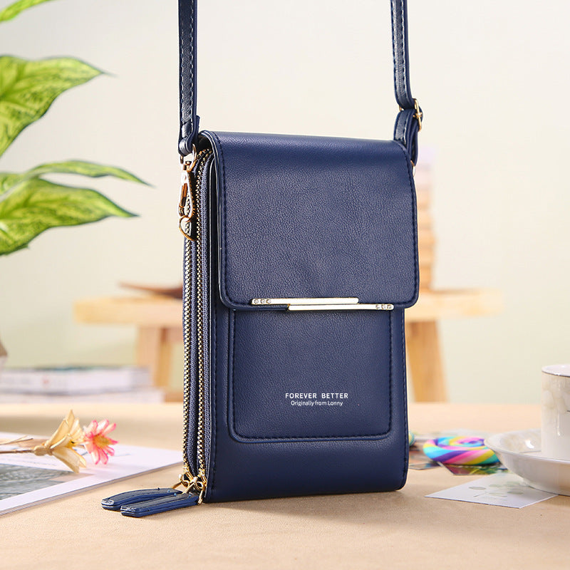 Touch Screen Mobile Cross Body Bag