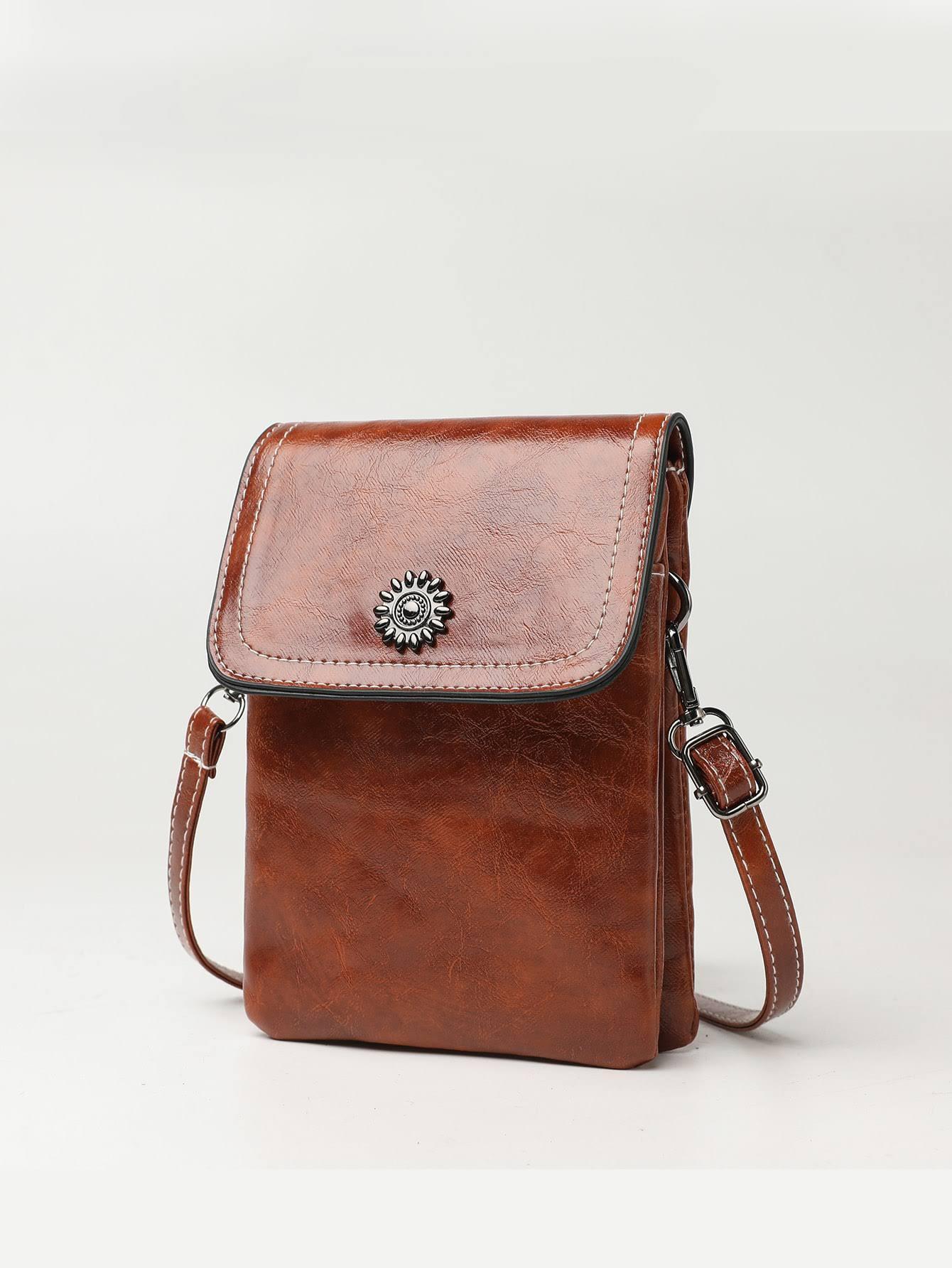 Simple Large Capacity Mini Cross Body Bag