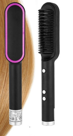 2 In 1 Hair Straightener Hot Comb/Curling Dual-purpose Electric Beauty Tool
