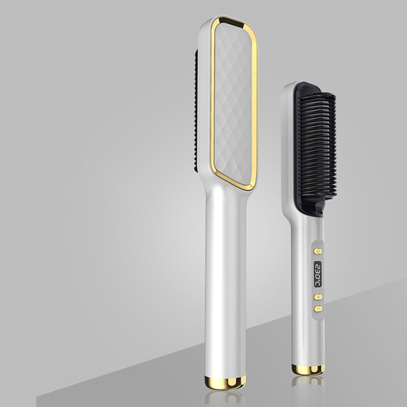 Multifunctional Comb-Anti-scalp Ion Straight Curling Tool