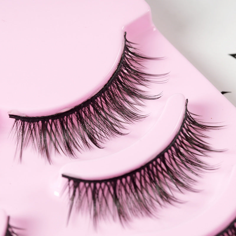 5 Pairs Manga Lashes Natural Wispy Eyelashes