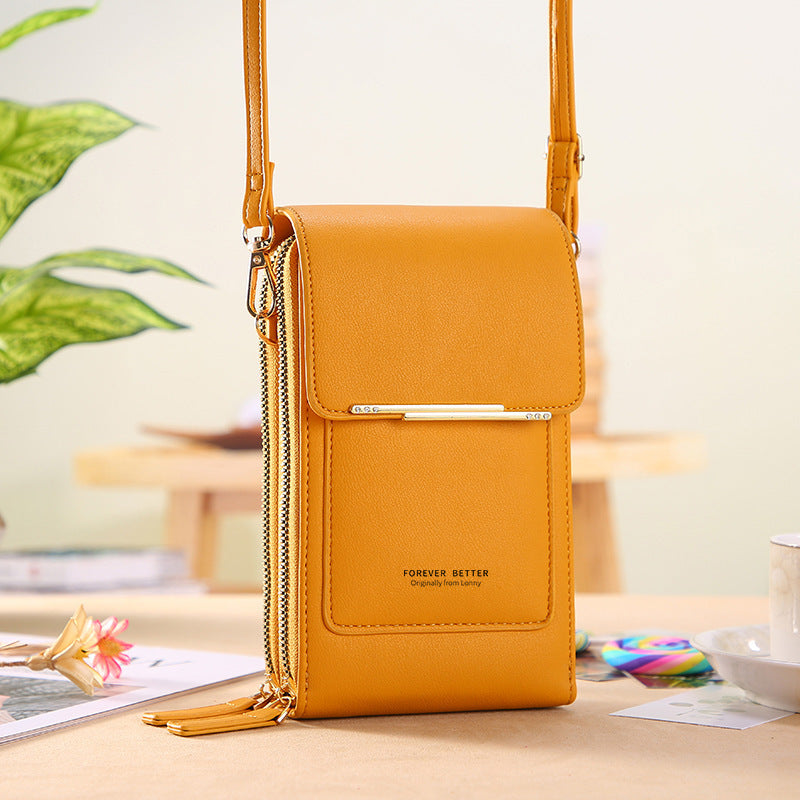 Touch Screen Mobile Cross Body Bag