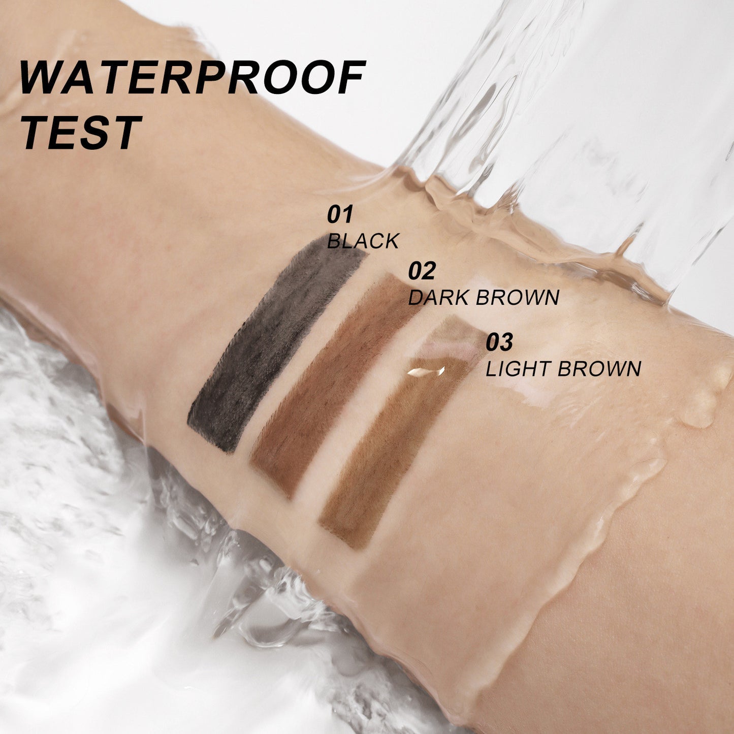 Fog Sense Three In One Eyebrow Pencil Waterproof