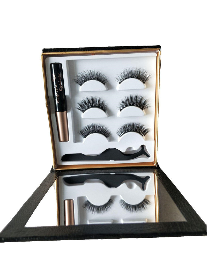 Magnetic Liquid Eyeliner and Eyelashes Set