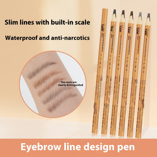 Positioning Eyebrow Pencil Waterproof,Anti-hemp,Tattoo Embroidery